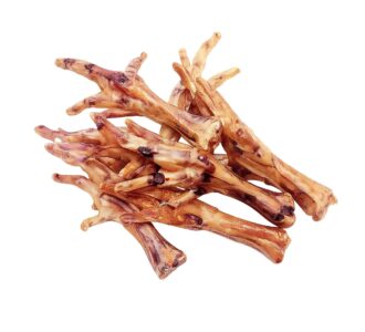 Patas de pollo deshidratadas para perros en Costa Rica snack natural ÑomÑom