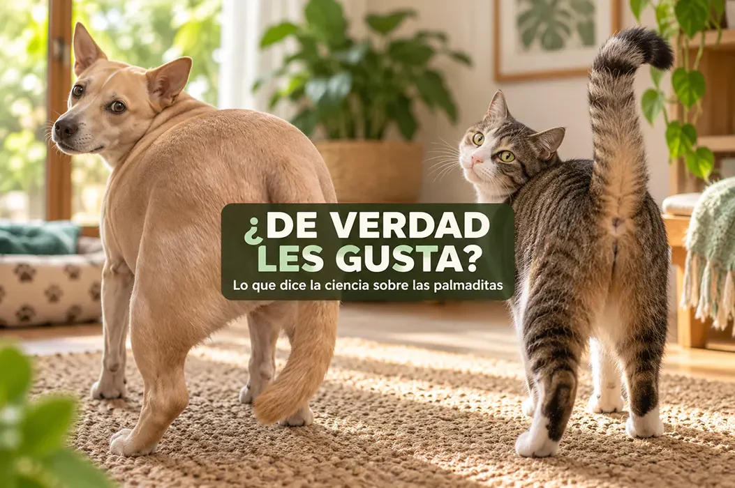 ¿A los perros y gatos les gusta que los nalgueen? La respuesta no es tan simple